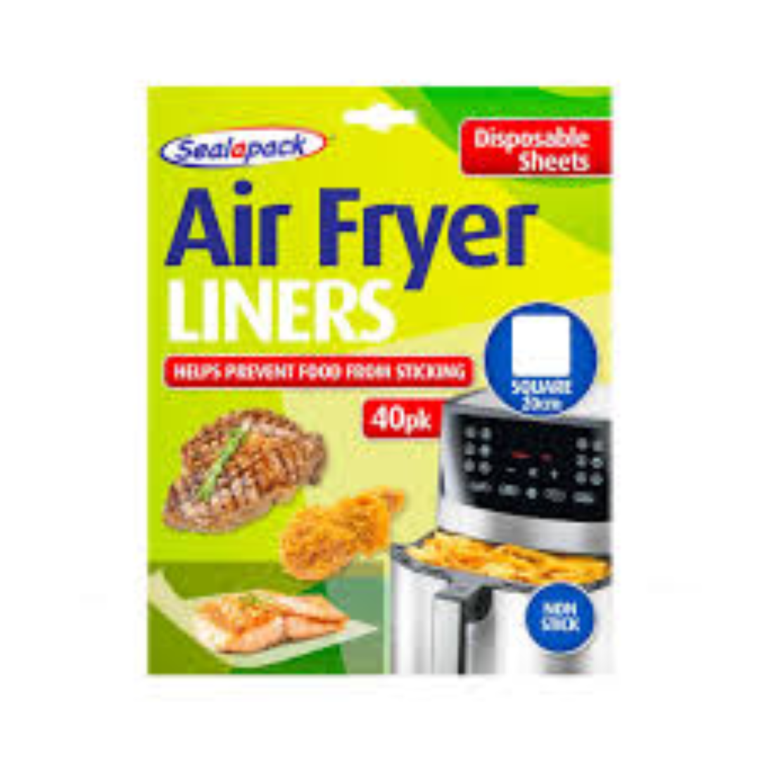 151 DISPOSABLE AIR FRYER LINER SQUARE 40PK 20CM